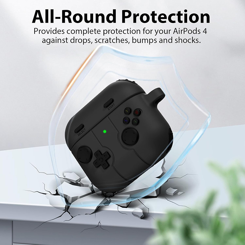 เคสซิลิโคนสำหรับหูฟัง Airpods  - Gaming Console Keychain บทวิจารณ์และราคา